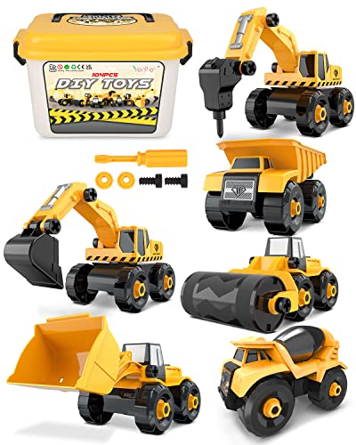 Vanplay Desmontar y Ensamblarde Vehículo de Construcciones Juguete Ex