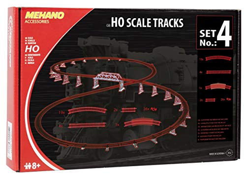 Mehano - Vía para modelismo ferroviario (F104)