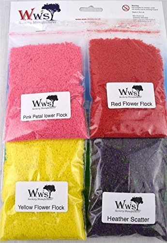 War World Scenics - Kit 1 Creación de Flores - Modelismo Ferroviario,