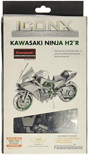 Iconx - Maqueta metálica Kawasaki Moto Ninja H2R