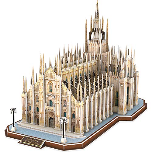 CubicFun Puzzles 3D Italia Duomo di Milano Arquitecturas Kits de const