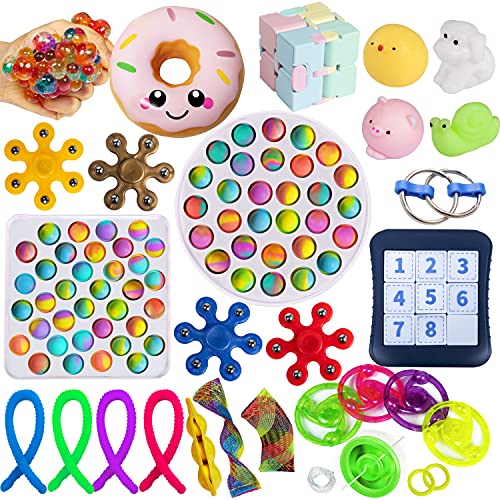 Gmajtars Fidget Sensory Toys Pack Set de Juguetes Sensoriales Antiestr