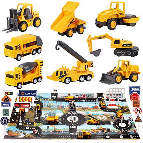 Juguetes De Construcción Juegos Vehículos De Metal para Niños,con t